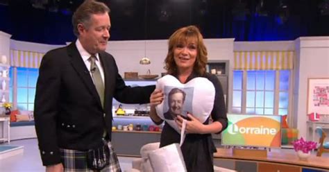 Lorraine Kelly Shocks Viewers With Sit On Your Face Comment To Piers