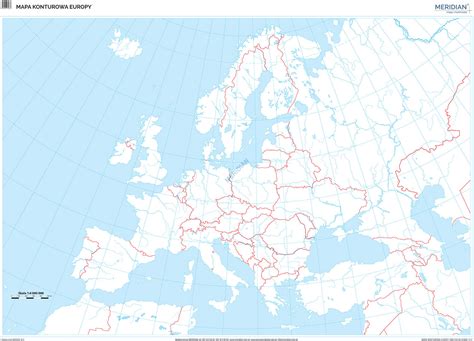 Mapa Konturowa Polityczna Europy Do Wydruku Rila Media™ Aug 2023