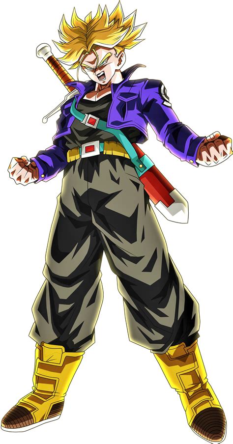 Trunks Del Futuro Ssj Personajes De Dragon Ball Personajes De Goku