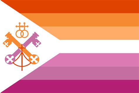 Flag For Lesbian Catholics Rvexillology