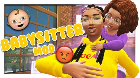 Babysitter Mod 👶 The Sims 4 Mods Youtube Sims 4 Jobs Sims 4