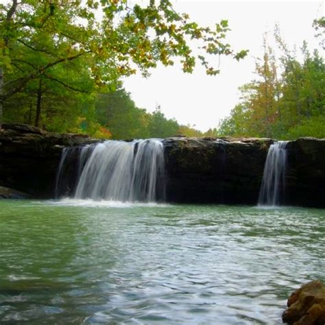 Falling Water Falls In Arkansas Jump Off The Falls Once And You Will