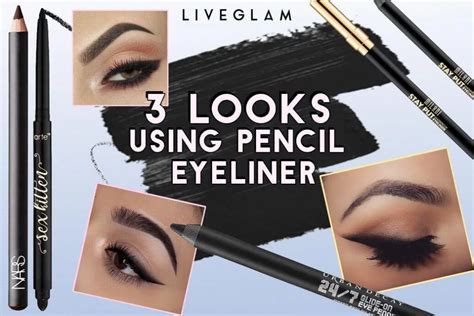 3 Easy Eyeliner Looks You Can Do With An Eye Pencil Liveglam