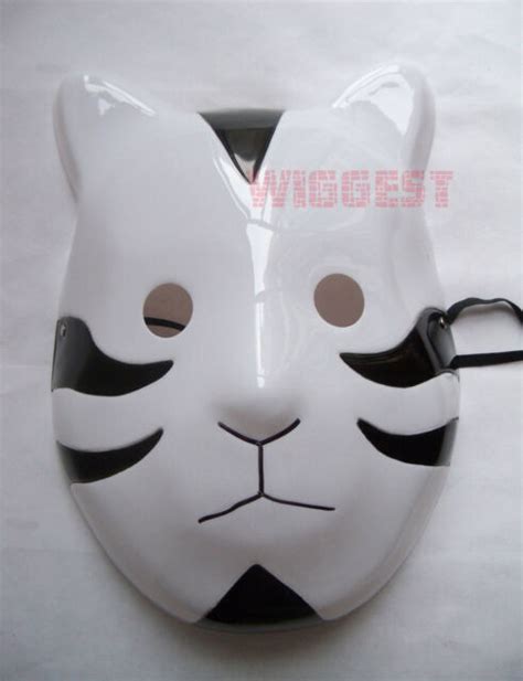 Naruto Shippuuden Anbu Cosplay Mask Itachi Cat Style Black By Renineic