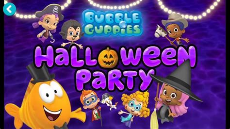 Bubble Guppies Halloween 🎃 Party Gameplay Youtube