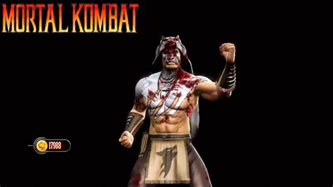 Costume 2 Nightwolf Skin Gameplay Mortal Kombat 9 2011 Youtube