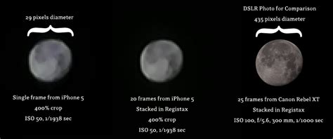 Most Detailed Iphone Photo Of The Moon Possible Stellar Neophyte