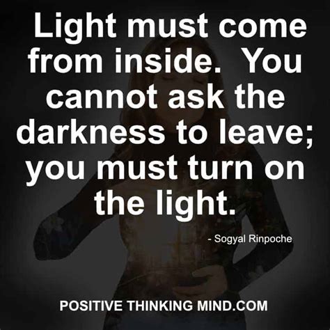 101 Epic Quotes About Light Positive Thinking Mind