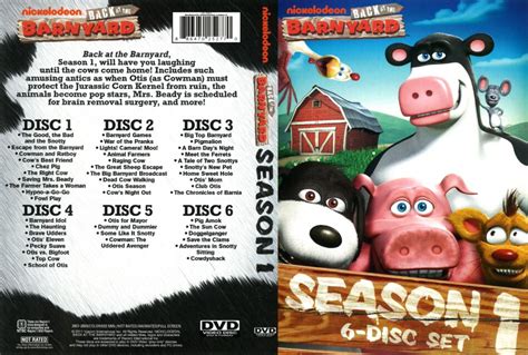 Back At The Barnyard Season 1 2011 R1 Dvd Cover Dvdcovercom