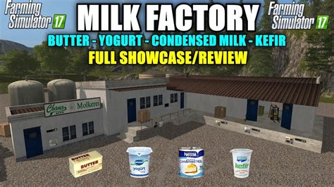 Farming Simulator 17 SA Milk Factory V1 0 Placeable Mod Review