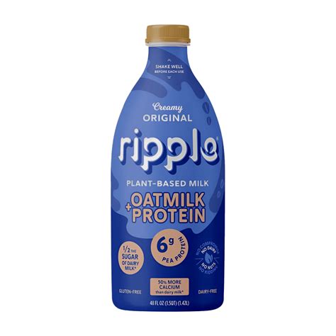 Ripple Oatmilk Protein Plant Based Milk Milk Pick