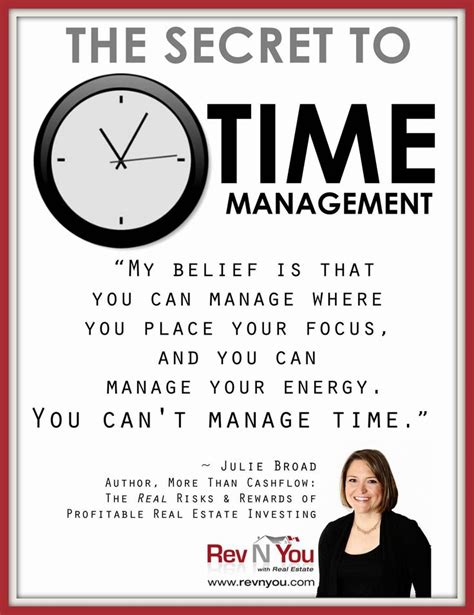 The Secret To Time Management Is That Its A Myth You Cant Manage