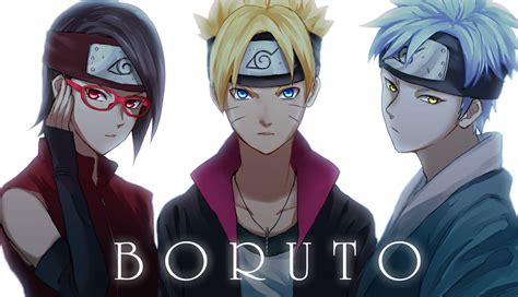 Naruto Sasuke And Sakura Vs Boruto Mitsuki And Sarada
