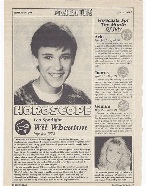 Teenage Wil Wheaton Posted 6 Months Ago Young Celebrities Young