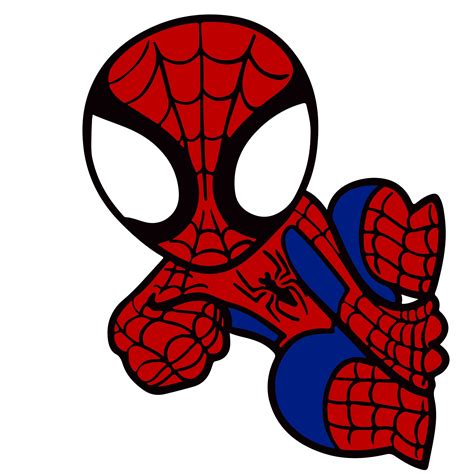 Spiderman SVG, Spider With Web Svg, Spider Instant Download, Little