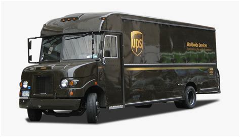 Ups Truck Png 12 Cube Ups Truck Transparent Png Kindpng