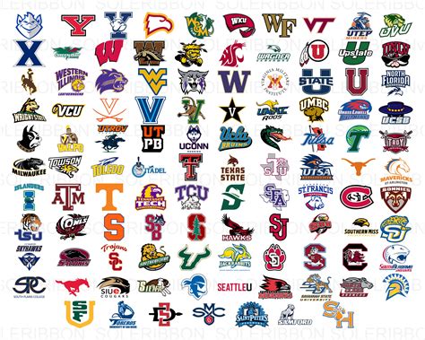 all college logos bundle 385 college logos svg university silhouette designs sports svg