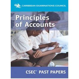 Cxc Principles Of Accounts Csec Past Papers