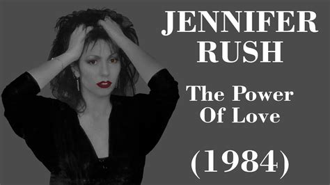 Jennifer Rush The Power Of Love Legendas En Pt Br Youtube