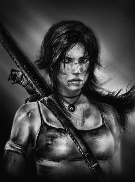 Lara Croft Tomb Raider 2013 · Krystine Art · Online Store Powered By Storenvy