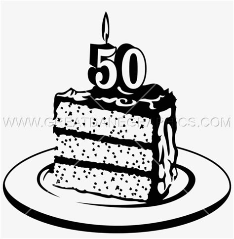 50th Birthday Cake Png 50th Birthday Cake Clipart Transparent Png