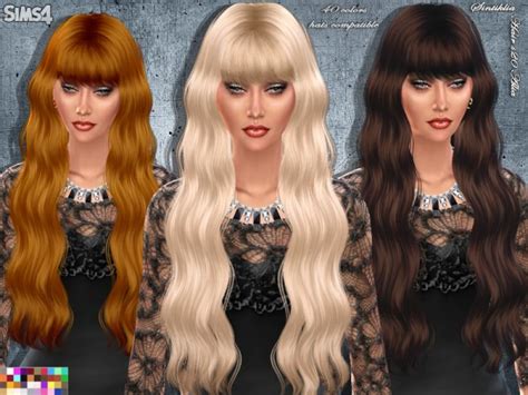 The Sims Resource Hairstyle 20 Alia By Sintiklia Sims 4 Hairs