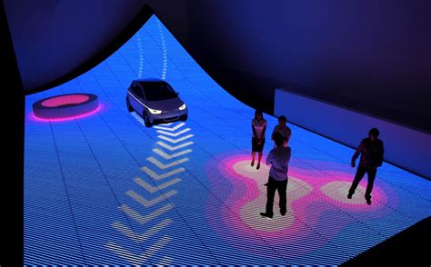 Audi Shows Off A Digital Interactive Roadway In Miami Video