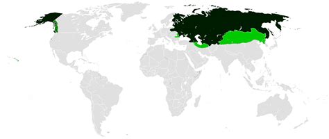 Russian Empire At Its Greatest Extent