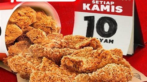 We did not find results for: Hanya Hari ini! Promo KFC Kamis 1 April 2021, Paket 10 ...