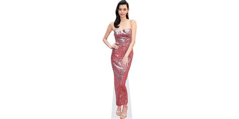 Ming Xi Pink Dress Cardboard Cutout Celebrity Cutouts