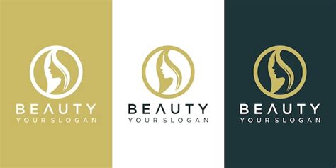 Premium Vector Beauty Face Logo Design