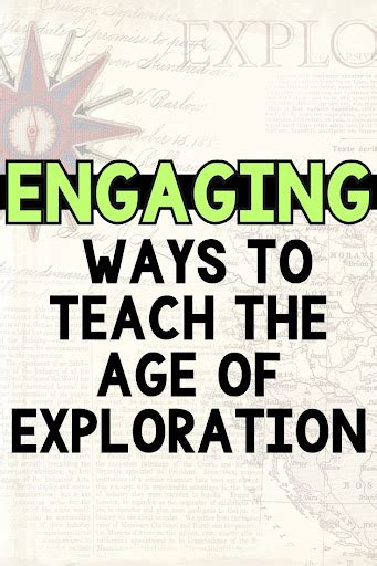 Engaging Ways To Teach The Age Of Exploration Think Tank Teacher