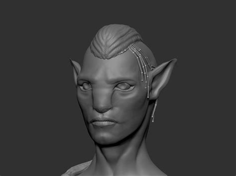 Fully Rendered Avatar Zbrushcentral
