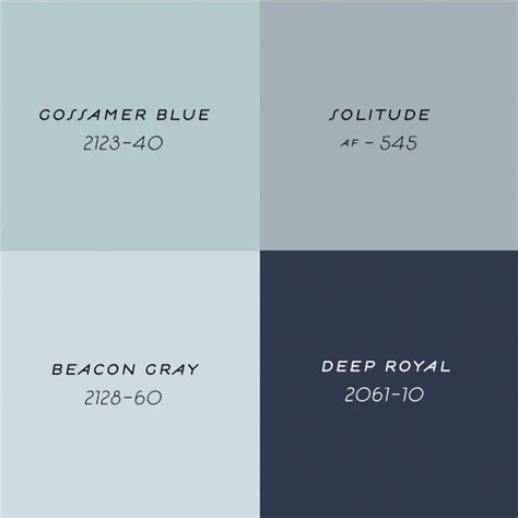 Blue Paint Colors Benjamin Moore Centered By Design