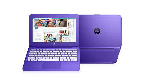 Hp Stream 14 Ax002na 14 Inch Hd Laptop Violet Purple Intel Celeron