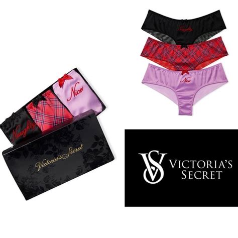 victoria s secret intimates and sleepwear nwt victorias secret very sexy satin cheeky panty