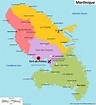 Martinique Map | France | Maps of Martinique Island