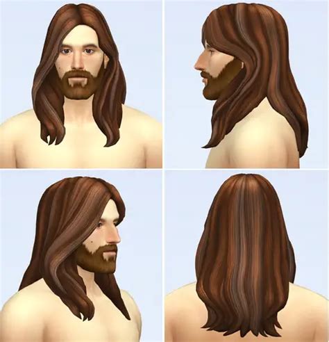 Rusty Nail Ep07 Wavy Hair Edit V1 Sims 4 Hairs