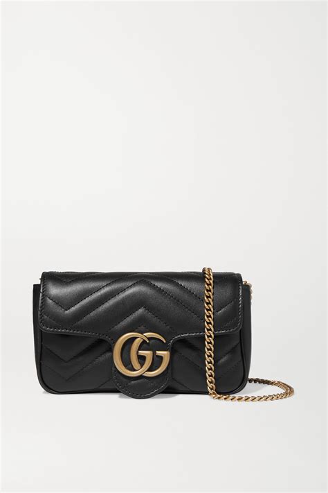 Gucci Gg Marmont Super Mini Quilted Leather Shoulder Bag Net A Porter