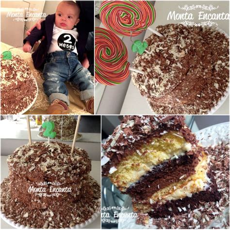 Na própria fôrma onde o bolo foi assado, coloque uma das metades, despeje todo o recheio e cubra com a. Bolo Mousse de chocolate branco e preto | Mousse de ...