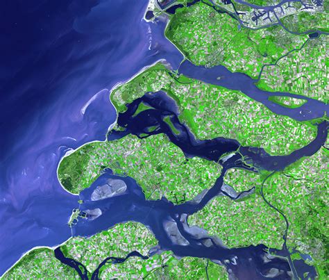 Netherlands Dikes Image Of The Day