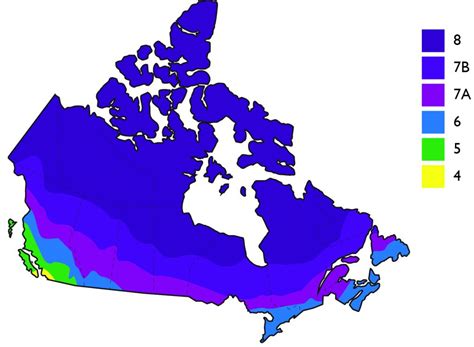 Climate Zone Map Construction Canada