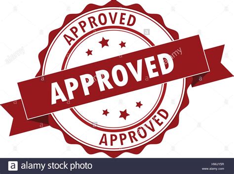 approved stamp on white background. approved stamp sign 