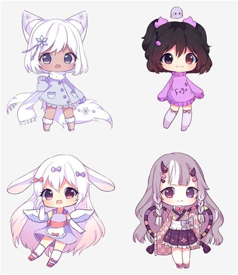 Christmas Requests Batch By Antay6009 Chibi Drawings Cute Anime