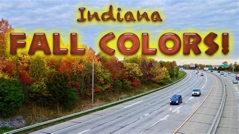 Indiana Fall Colors Youtube
