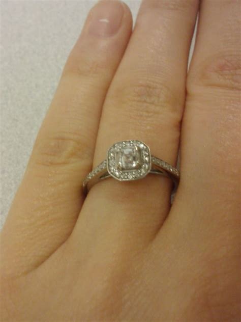 Amazing experience purchasing an engagement ring and 2 wedding bands from sh. Low budget engagement ring pics? | Page: 3