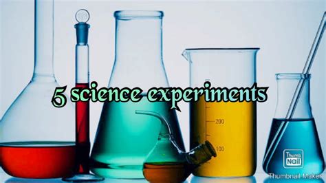 5 Science Experiments To Try At Home Liyyah Youtube