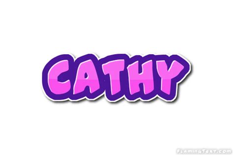 Cathy Logotipo Ferramenta De Design De Nome Grátis A Partir De Texto