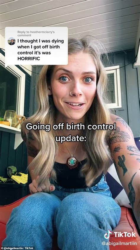 Woman Who Went Off Birth Control For The First Time In Six Years Details Withdrawl Symptoms