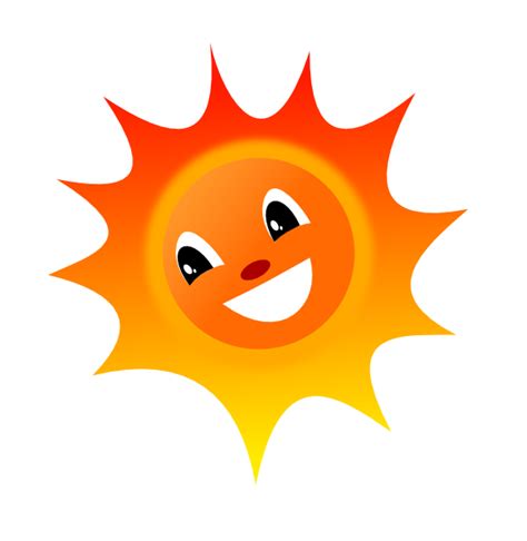 Smiley Sun Clip Art At Vector Clip Art Online Royalty Free